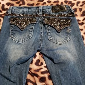 Miss Me Signature Slim Bootcut Jean's Size 27